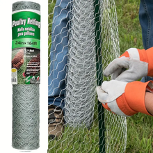 Učitajte sliku u preglednik galerije, Fleksibilna mrežasta ograda za kokošinjac – 25 m duljine