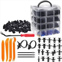 Učitajte sliku u preglednik galerije, Montažni set za učvršćivanje - Kombinacija tipla i kopči