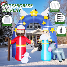 Učitajte sliku u preglednik galerije, Božični napuhanac - Jaslice 2,4m