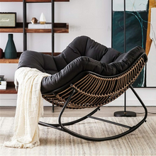 Učitajte sliku u preglednik galerije, XXL Nordijska fotelja za ljuljanje