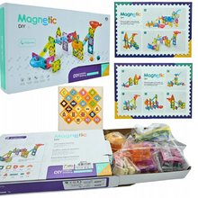 Učitajte sliku u preglednik galerije, MAGNETNE SVJETLEĆE KOCKE - 61 komad