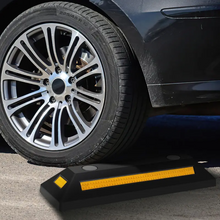 Učitajte sliku u preglednik galerije, Gumeni blokator kotača s reflektirajućim trakama