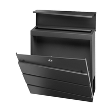 Učitajte sliku u preglednik galerije, Poštanski sandučić od pocinčanog čelika s držačem za novine