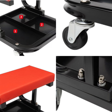 Učitajte sliku u preglednik galerije, Mehaničarski stolac na kotačima