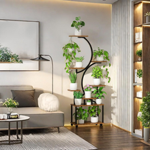 Učitajte sliku u preglednik galerije, Stalak s 8 Polica – Metalni Unutarnji/Vanjski Stalak