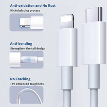 Učitajte sliku u preglednik galerije, 20 W USB-C punjač za iPhone, iPad i AirPods s kabelom (adapter i kabel)