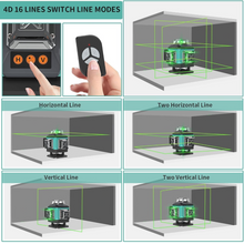 Učitajte sliku u preglednik galerije, Profesionalni laserski nivelir 4 × 360° – Premium set