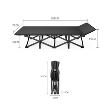 Učitajte sliku u preglednik galerije, Sklopivi kamp krevet s madracem
