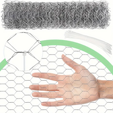 Učitajte sliku u preglednik galerije, Fleksibilna mrežasta ograda za kokošinjac – 25 m duljine