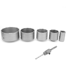 Učitajte sliku u preglednik galerije, Krune za bušenje betona: 125mm, 100mm, 80mm, 65mm, 40mm