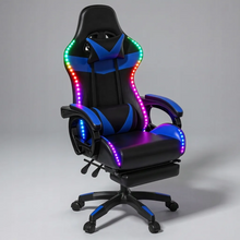 Učitajte sliku u preglednik galerije, Gaming stolica s LED RGB osvjetljenjem