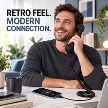 Učitajte sliku u preglednik galerije, Retro telefonska slušalica za mobitel – USB-C