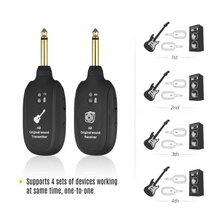 Učitajte sliku u preglednik galerije, Bežični UHF odašiljač i prijemnik za električne instrumente