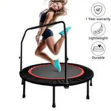 Učitajte sliku u preglednik galerije, Trampolin za vježbanje s rukohvatom – 120 cm