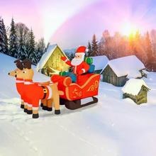 Učitajte sliku u preglednik galerije, Djed božičnjak sa sobovima