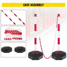 Učitajte sliku u preglednik galerije, Set stupića sa lancem duljine 10m