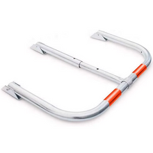 Učitajte sliku u preglednik galerije, Sklopiva čelična parkirna barijera sa sigurnosnom bravom