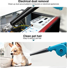 Učitajte sliku u preglednik galerije, Aku puhač lišća/usisavač sa dvije baterije