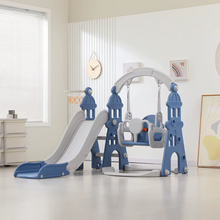 Učitajte sliku u preglednik galerije, Dječje igralište s toboganom i ljuljačkom