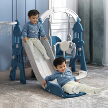 Učitajte sliku u preglednik galerije, Dječje igralište s toboganom i ljuljačkom