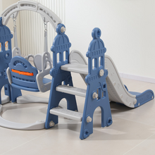 Učitajte sliku u preglednik galerije, Dječje igralište s toboganom i ljuljačkom