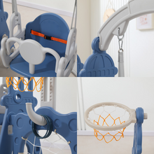 Učitajte sliku u preglednik galerije, Dječje igralište s toboganom i ljuljačkom