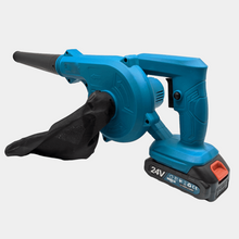 Učitajte sliku u preglednik galerije, Aku puhač lišća/usisavač sa dvije baterije