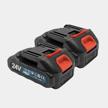 Učitajte sliku u preglednik galerije, Aku puhač lišća/usisavač sa dvije baterije