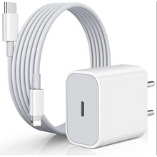 Učitajte sliku u preglednik galerije, 20 W USB-C punjač za iPhone, iPad i AirPods s kabelom (adapter i kabel)