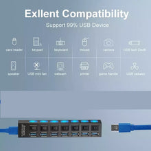 Učitajte sliku u preglednik galerije, USB Hub  sa 7 porta