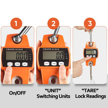 Učitajte sliku u preglednik galerije, Digitalna viseća kranska vaga do 300 kg