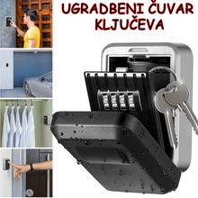 Učitajte sliku u preglednik galerije, Sef za spremanje ključeva