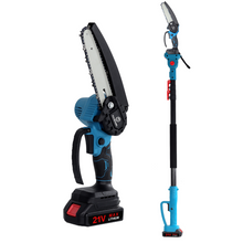 Učitajte sliku u preglednik galerije, Agram Tools teleskopski aku set: pila i škare za grane - 240cm
