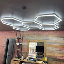 Učitajte sliku u preglednik galerije, Hexagon LED rasvjeta za garaže i radionice (122x244 cm)
