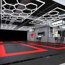 Učitajte sliku u preglednik galerije, Hexagon LED rasvjeta za garaže i radionice (244x485 cm)
