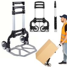 Učitajte sliku u preglednik galerije, Sklopiva transportna kolica – nosivost do 75 kg
