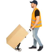 Učitajte sliku u preglednik galerije, Sklopiva transportna kolica – nosivost do 75 kg
