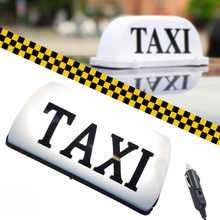 Učitajte sliku u preglednik galerije, Krovna TAXI LED tabla s magnetom i priključkom za upaljač
