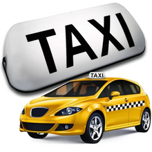 Učitajte sliku u preglednik galerije, Krovna TAXI LED tabla s magnetom i priključkom za upaljač
