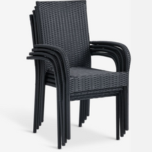 Učitajte sliku u preglednik galerije, Vrtna garnitura za 4 osobe – RATTAN CLASSIC
