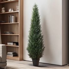 Učitajte sliku u preglednik galerije, Umjetni čempres 120 cm s UV zaštitom

