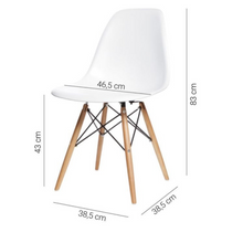 Učitajte sliku u preglednik galerije, Blagovaonski set – Stol Milano + 4 stolice Viva Home
