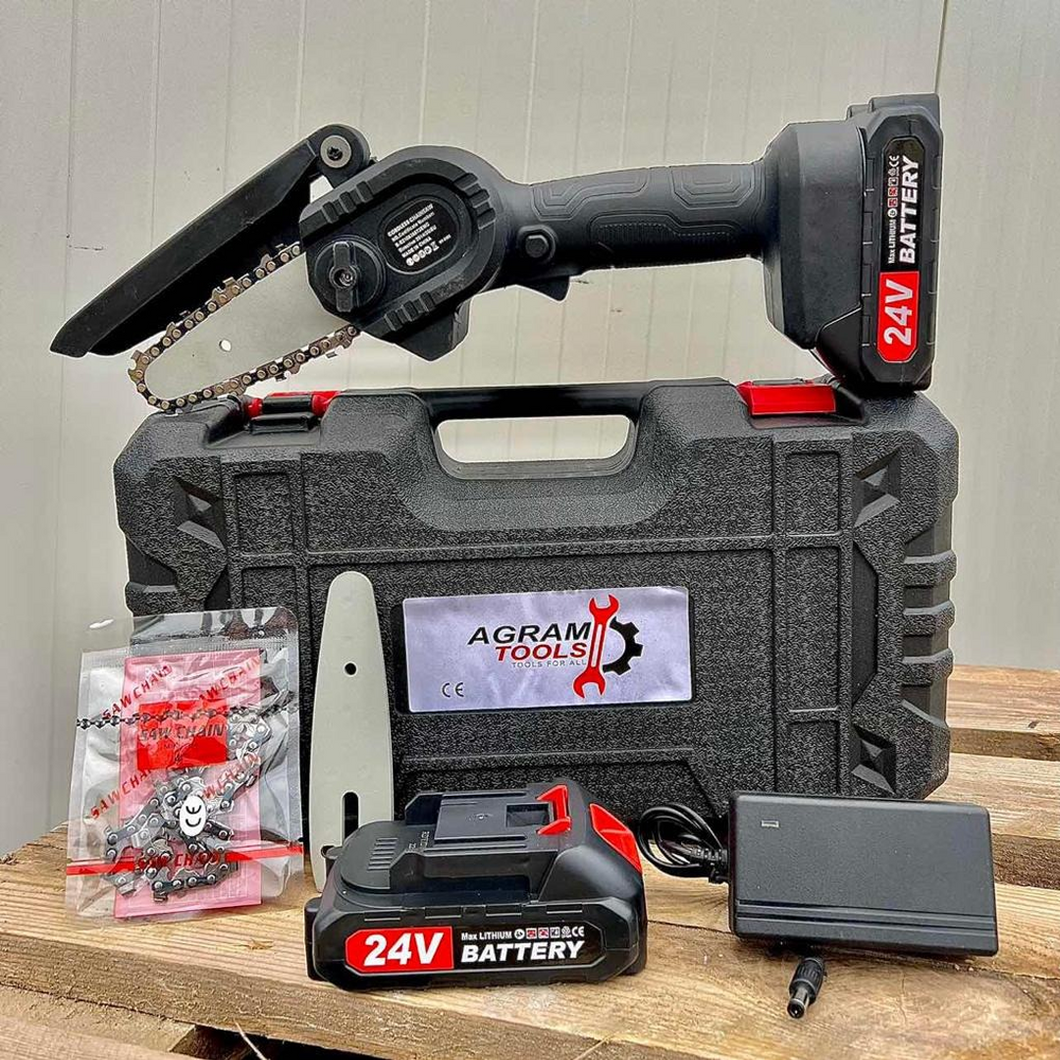 Original Agram tools® AKU MOTORNA PILA 24 V - Dvije baterije